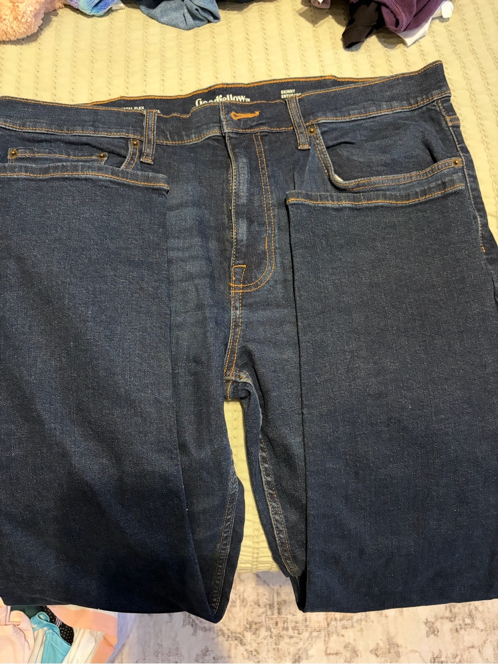 Goodfellow & Co Men’s Navy Skinny Denim Jeans